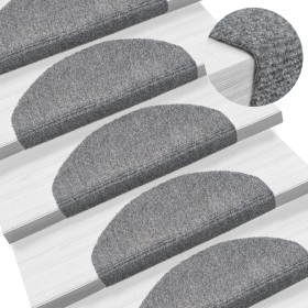 Self-adhesive stair mats 10 pcs gray 65x21x4 cm by vidaXL, Stair mats - Ref: Foro24-149705, Price: 23,57 €, Discount: %