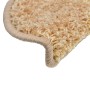 Stair mats 5 units cream 56x17x3 cm by vidaXL, Stair mats - Ref: Foro24-149790, Price: 28,52 €, Discount: %