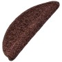 Stair mats 10 units brown 56x17x3 cm by vidaXL, Stair mats - Ref: Foro24-149805, Price: 46,79 €, Discount: %