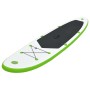 Grün-weißes aufblasbares Paddle-Surfbrett-Set von vidaXL, Paddleboards - Ref: Foro24-92734, Preis: 192,24 €, Rabatt: %