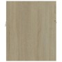 Sonoma oak plywood 2-piece bathroom furniture set by vidaXL, Bathroom furniture - Ref: Foro24-804803, Price: 85,11 €, Discoun...