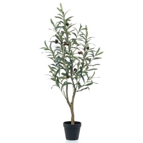 Emerald Artificial Olive Tree in Plastic Pot 90 cm by Emerald, artificial flora - Ref: Foro24-435921, Price: 67,99 €, Discoun...