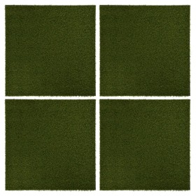 Artificial grass tiles 4 units rubber 50x50x2.5 cm by vidaXL, artificial flora - Ref: Foro24-316172, Price: 50,99 €, Discount: %