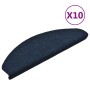 Self-adhesive stair mat 10 pcs 65x21x4 cm navy blue by vidaXL, Stair mats - Ref: Foro24-149719, Price: 31,76 €, Discount: %