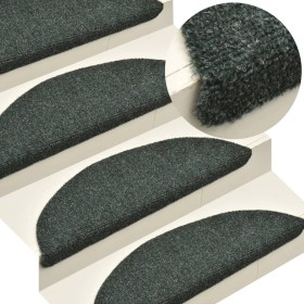 Self-adhesive stair mat 10 pcs 65x21x4 cm green by vidaXL, Stair mats - Ref: Foro24-149721, Price: 34,99 €, Discount: %