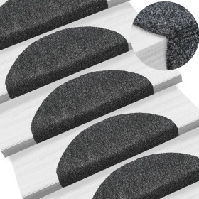 Self-adhesive stair mats 10 pcs gray 65x21x4 cm by vidaXL, Stair mats - Ref: Foro24-149700, Price: 19,99 €, Discount: %