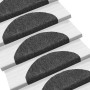 Self-adhesive stair mats 10 pcs gray 65x21x4 cm by vidaXL, Stair mats - Ref: Foro24-149701, Price: 27,52 €, Discount: %