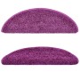 Stair mats 10 units purple 56x17x3 cm by vidaXL, Stair mats - Ref: Foro24-149793, Price: 43,44 €, Discount: %