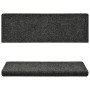 Stair treads 10 units gray 65x21x4 cm by vidaXL, Stair mats - Ref: Foro24-149725, Price: 33,48 €, Discount: %