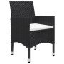 Set de comedor de jardín de 7 piezas negro de vidaXL, Conjuntos de jardín - Ref: Foro24-3067765, Precio: 488,03 €, Descuento: %