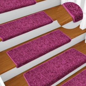 Stair mats 10 units purple 65x21x4 cm by vidaXL, Stair mats - Ref: Foro24-149825, Price: 52,99 €, Discount: %