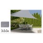 ProGarden Graue dreieckige Stoffmarkise 3x3x3 m von ProGarden, Sonnenschirme - Ref: Foro24-436350, Preis: 21,05 €, Rabatt: %