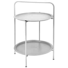 ProGarden matte gray round table 50x66 cm by ProGarden, Side tables - Ref: Foro24-436308, Price: 38,99 €, Discount: %