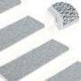 Self-adhesive sisal stair tread mat, set of 15, blue, 65x21x4 cm by vidaXL, Stair mats - Ref: Foro24-326886, Price: 98,99 €, ...