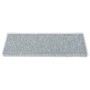 Alfombrilla autoadhesiva escalera sisal 15 uds azul 65x21x4 cm de vidaXL, Alfombrillas para escalones - Ref: Foro24-326886, P...