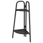 ProGarden Matte dark gray plant shelf 26x26x70 cm by ProGarden, Pot stands - Ref: Foro24-436235, Price: 29,40 €, Discount: %