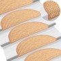 Self-adhesive sisal stair tread mat, set of 15 in orange, 56x17x3cm by vidaXL, Stair mats - Ref: Foro24-326865, Price: 82,74 ...