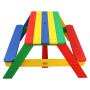 AXI Nick Kids Picnic Table with Rainbow Umbrella by AXI, Garden tables - Ref: Foro24-441652, Price: 109,49 €, Discount: %