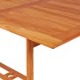 Comedor de jardín 9 piezas con cojines madera maciza de teca de vidaXL, Conjuntos de jardín - Ref: Foro24-3059570, Precio: 1,...