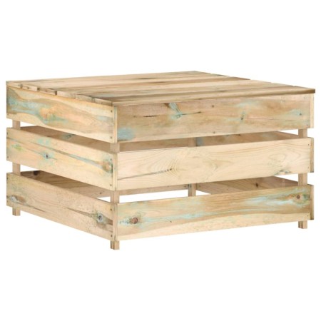 Impregnated pine wood garden pallet table by vidaXL, Modular outdoor sofas - Ref: Foro24-316202, Price: 28,71 €, Discount: %