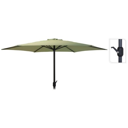 ProGarden Monica green umbrella 270 cm by ProGarden, Umbrellas - Ref: Foro24-436316, Price: 59,02 €, Discount: %