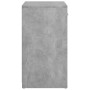 Concrete gray engineered wood shoe bench 94.5x31x57 cm by vidaXL, Shoe racks and shoe organizers - Ref: Foro24-326745, Price:...