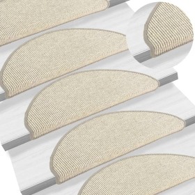 Self-adhesive stair mat 15 pcs silver 65x21x4 cm by vidaXL, Stair mats - Ref: Foro24-326901, Price: 102,04 €, Discount: %