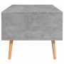 Concrete gray engineered wood TV cabinet 100x49.5x43 cm by vidaXL, Coffee table - Ref: Foro24-326790, Price: 76,27 €, Discoun...