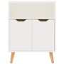 Glossy white engineered wood sideboard 60x30x72 cm by vidaXL, Sideboards - Ref: Foro24-326828, Price: 76,77 €, Discount: %