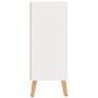 Aparador de madera de ingeniería blanco brillo 60x30x72 cm de vidaXL, Aparadores - Ref: Foro24-326828, Precio: 77,22 €, Descu...