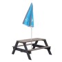 AXI Nick Kids Picnic Table with Brown and Gray Umbrella by AXI, Garden tables - Ref: Foro24-441651, Price: 113,26 €, Discount: %