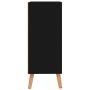 Aparador de madera de ingeniería negro 60x30x72 cm de vidaXL, Aparadores - Ref: Foro24-326823, Precio: 72,38 €, Descuento: %