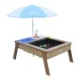 AXI Linda Sand- und Wassertisch mit brauner Spielzeugküche von AXI, Grundwasserspiegel - Ref: Foro24-441659, Preis: 184,71 €,...