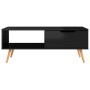 Mesa de centro madera ingeniería negro brillante 100x49,5x43 cm de vidaXL, Mesas de centro - Ref: Foro24-326793, Precio: 70,4...