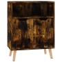 Smoked oak engineered wood sideboard 60x30x72 cm by vidaXL, Sideboards - Ref: Foro24-326830, Price: 76,65 €, Discount: %