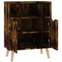 Smoked oak engineered wood sideboard 60x30x72 cm by vidaXL, Sideboards - Ref: Foro24-326830, Price: 76,65 €, Discount: %