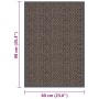 Dark brown knot doormat 60x90 cm by vidaXL, Doormats - Ref: Foro24-326937, Price: 21,38 €, Discount: %