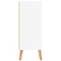 Aparador madera de ingeniería blanco y roble Sonoma 60x30x72 cm de vidaXL, Aparadores - Ref: Foro24-326827, Precio: 91,13 €, ...