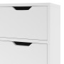 White plywood sideboard 90x30x72 cm by vidaXL, Sideboards - Ref: Foro24-326813, Price: 126,08 €, Discount: %