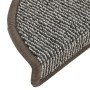 Stair tread mats 15 pcs gray 56x17x3 cm by vidaXL, Stair mats - Ref: Foro24-149846, Price: 43,69 €, Discount: %