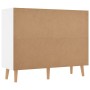 Aparador madera de ingeniería blanco brillante 90x30x72 cm de vidaXL, Aparadores - Ref: Foro24-326819, Precio: 134,65 €, Desc...