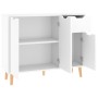 Engineered wood glossy white sideboard 90x30x72 cm by vidaXL, Sideboards - Ref: Foro24-326819, Price: 134,65 €, Discount: %