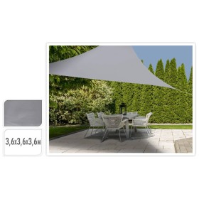 ProGarden Gray triangular fabric awning 3.6x3.6x3.6 m by ProGarden, Umbrellas - Ref: Foro24-436351, Price: 28,99 €, Discount: %