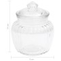 Glass storage jars 6 units 500 ml by vidaXL, Cookie Jars - Ref: Foro24-150712, Price: 27,24 €, Discount: %