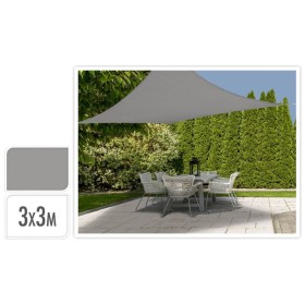 ProGarden Gray square fabric awning 3x3 m by ProGarden, Umbrellas - Ref: Foro24-436352, Price: 32,34 €, Discount: %