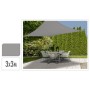 ProGarden Graue quadratische Stoffmarkise 3x3 m von ProGarden, Sonnenschirme - Ref: Foro24-436352, Preis: 32,34 €, Rabatt: %