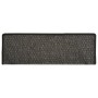 Self-adhesive sisal stair mat 15 pcs anthracite 65x21x4cm by vidaXL, Stair mats - Ref: Foro24-326885, Price: 98,55 €, Discoun...