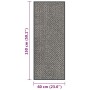 Felpudo de nudo marrón claro 60x150 cm de vidaXL, Felpudos - Ref: Foro24-326945, Precio: 25,52 €, Descuento: %