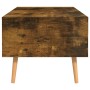 Mesa de centro madera ingeniería roble ahumado 100x49,5x43 cm de vidaXL, Mesas de centro - Ref: Foro24-326794, Precio: 75,94 ...