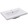 Mueble con lavabo madera de ingeniería gris hormigón de vidaXL, Tocadores de baño - Ref: Foro24-3070824, Precio: 127,99 €, De...